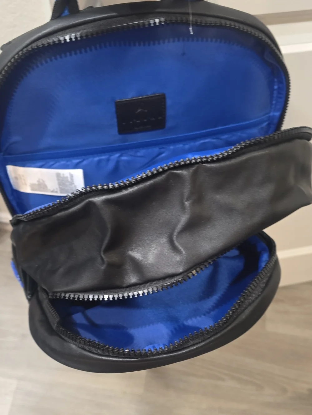 Jordan Borough Varsity Backpack- Black/Blue